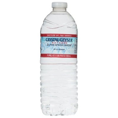 Crystal Geyser Alpine Spring Water Natural 24/16.9 Z [UNFI #1886712] [ebt]