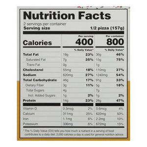 Caulipower Pizza Cauliflower Crust Easy Cheesy 8/11.1 OZ [UNFI #2828960] [ebt]