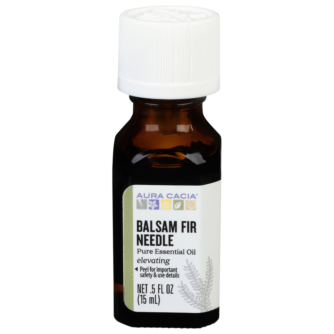Aura Cacia Pure Essential Oil Balsam Fir Needle Elevating .5 OZ [UNFI #444968] T