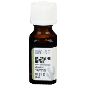 Aura Cacia Pure Essential Oil Balsam Fir Needle Elevating .5 OZ [UNFI #444968] T