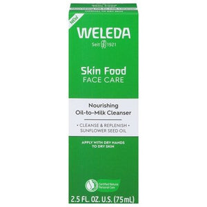 Weleda Oil-To-Milk Face Cleanser 1/2.5 OZ [UNFI #2885564] T
