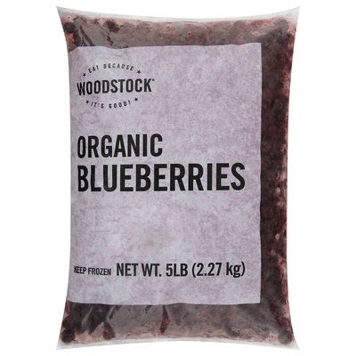 Woodstock Blueberries Organic 4/5 LB [UNFI #2843019] [ebt]