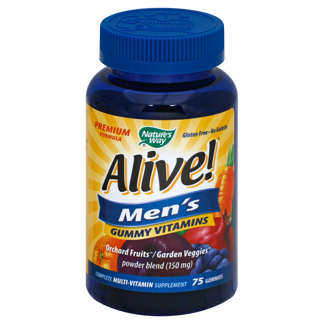 Natures Way Multi-Vitamin Mens Gummies 75 Chew [UNFI #1283316]