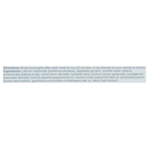 Davids Toothpaste Premium Natural Peppermint Whitening Antiplaque 1/5.25 OZ [UNFI #2289619] T