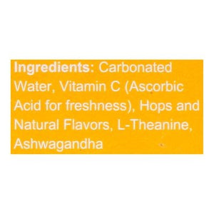 Hop Wtr Sparkling Hop Water Mango Non-Alcoholic 4/6/12 OZ [UNFI #2821759] [ebt]