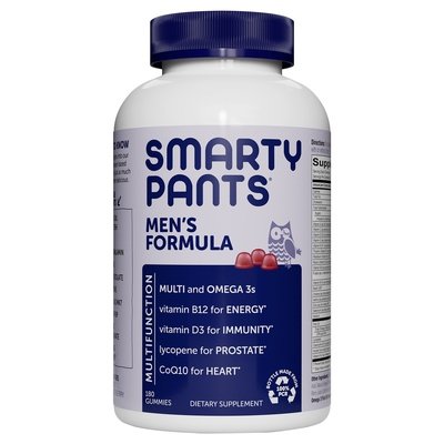 Smartypants Mens Formula Gummies Lemon Creme Blueberry And Blackberry 1/180 CT [UNFI #1861590]