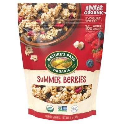 Natures Path Granola Summer Berries Crunchy 8/11 OZ [UNFI #1202779] [ebt]