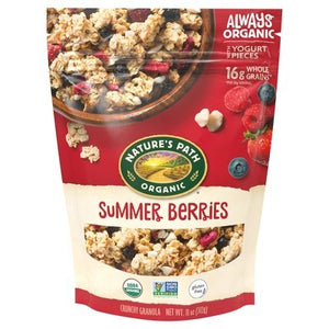 Natures Path Granola Summer Berries Crunchy 8/11 OZ [UNFI #1202779] [ebt]