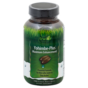 Irwin Naturals Yohimbe-Plus Liquid Soft-Gels 100 Sgel [UNFI #2116333]