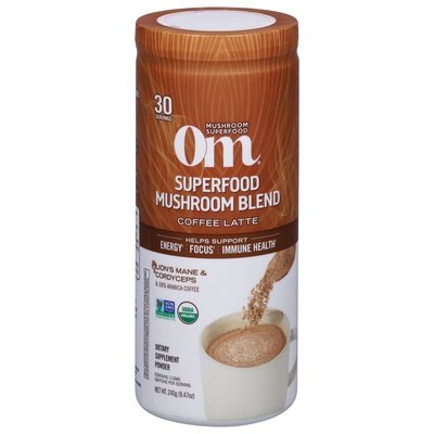 Om Superfood Mushroom Blend Coffee Latte 8.47 OZ [UNFI #2803724]