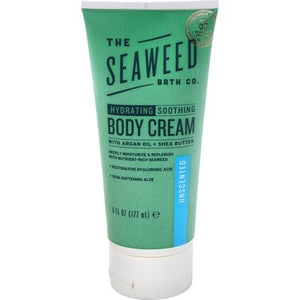 Seaweed Bath Co Body Cream Unscented Hydrating Soothing 6 OZ [UNFI #1884154] T