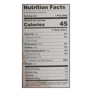 Jonnypops Pops Summer Sunrise Organic 6/14.8 OZ [UNFI #2923563] [ebt]