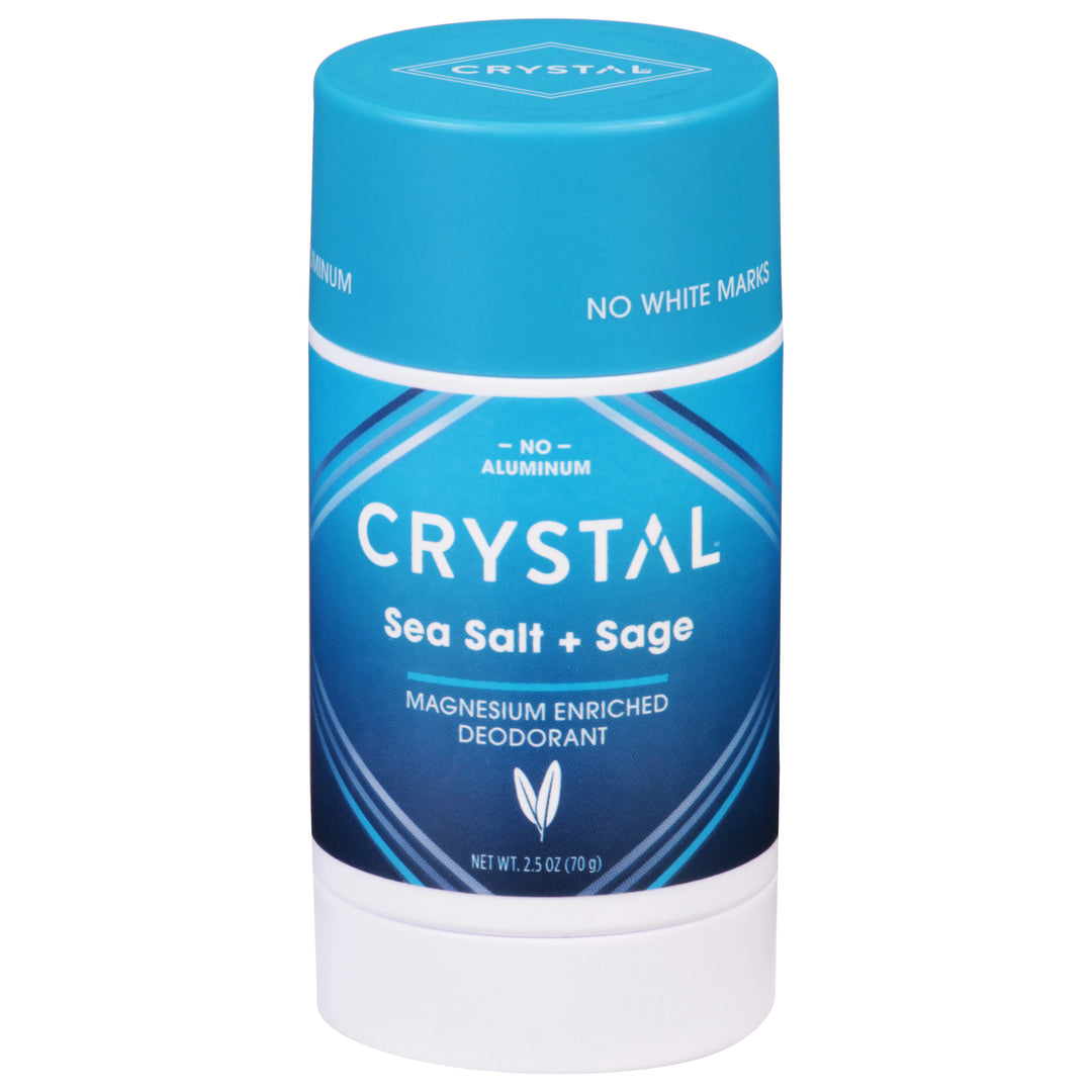 Crystal Deodorant Sea Salt + Sage 2.5 OZ [UNFI #2688836] T