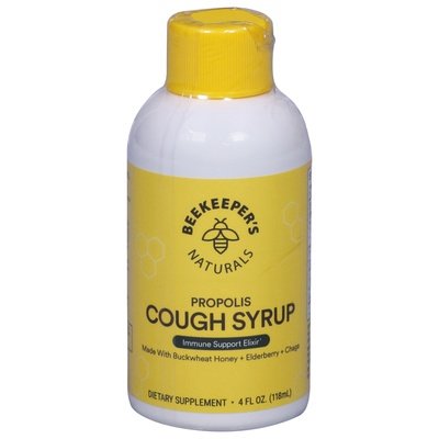 Beekeepers Naturals Cough Syrup Propolis 1/4 OZ [UNFI #2619518]