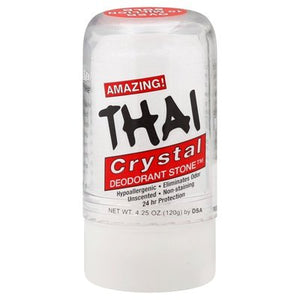 Thai Deodorant Crystal Deodorant Stone 4.25 OZ [UNFI #0241463] T