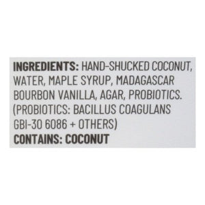 Culina Yogurt Plant Based Bourbon Vanilla Thick 12/5 OZ [UNFI #2317949] [ebt]