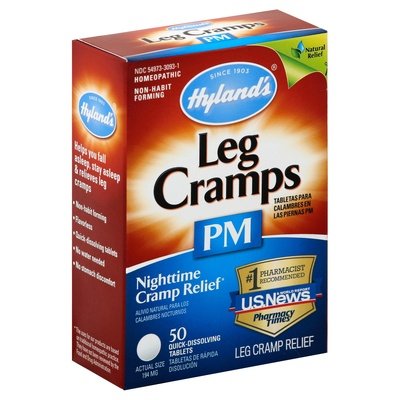 Hylands Leg Cramps 194 mg PM Quick Dissolving Tablets 50 TAB [UNFI #2999530] T