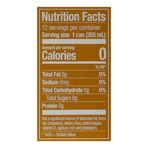 Zevia Soda Cream Zero Sugar 2/12/12 Z [UNFI #2892156] [ebt]