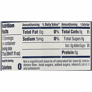 Torani Syrup Sugar Free Vanilla 4/12.7 OZ [UNFI #2271310] [ebt]