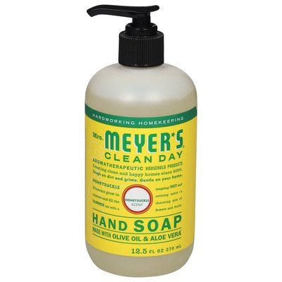 Mrs Meyers Clean Day Hand Soap Honeysuckle Scent 6/12.5 OZ [UNFI #0295030] T