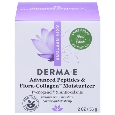 Derma E Advanced Peptides & Flora-Collagen Moisturizer Skin Restore 2 OZ [UNFI #0610659] T
