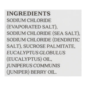 Aura Cacia Shower Salt Clearing Eucalyptus 1/16 OZ [UNFI #2487775] T