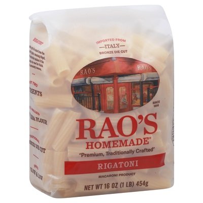 Raos Rigatoni 6/16 OZ [UNFI #2582799] [ebt]