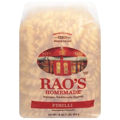 Raos Fusilli Bronze Die Cut 6/16 OZ [UNFI #2574960] [ebt]