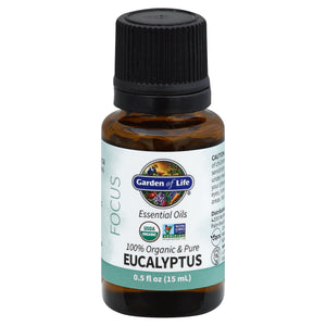 Garden Of Life Essential Oils Focus Eucalyptus .5 OZ [UNFI #2308575] T