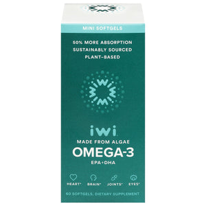 Iwi Omega-3 Mini Softgels 60 Sgel [UNFI #2706208]