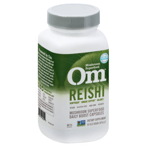 Om Reishi 667 Mg Vegetable Capsules 90 CT [UNFI #2361004]