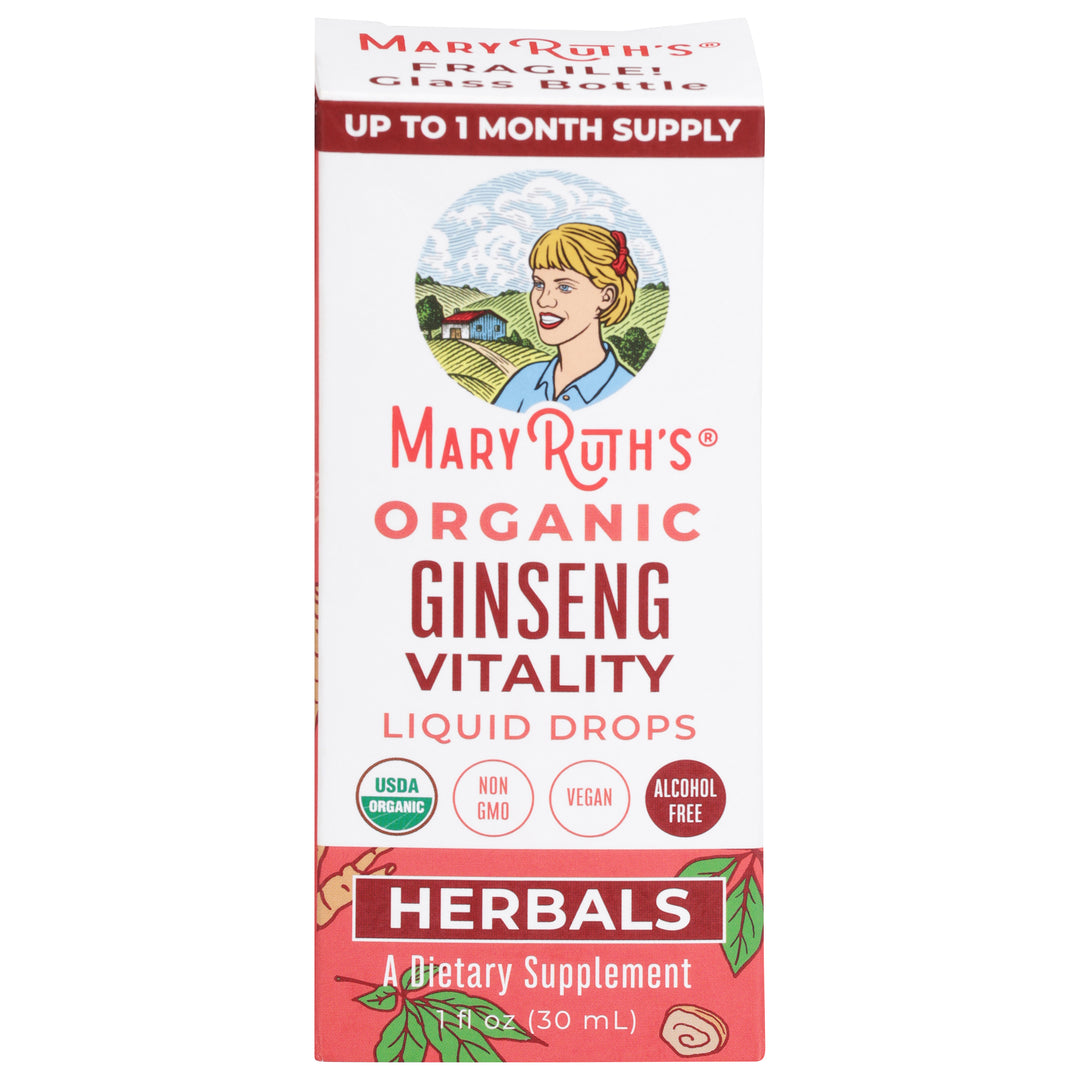 Mary Ruths Ginseng Vitality Liquid Drops 1 OZ [UNFI #2922516]