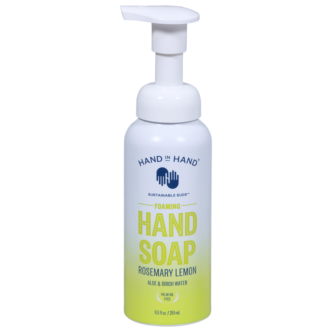 Hand In Hand Hand Soap Rosemary Lemon Foaming 3/8.5 OZ [UNFI #2871986] T