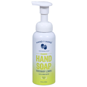 Hand In Hand Hand Soap Rosemary Lemon Foaming 3/8.5 OZ [UNFI #2871986] T