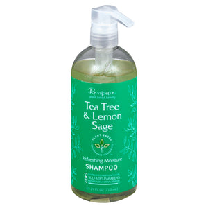 Renpure Shampoo Tea Tree Lemon Sage Refreshing Moisture 24 OZ [UNFI #2682383] T