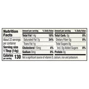 Epic Pork Fat Organic Rendered 6/11 OZ [UNFI #2295632] [ebt]