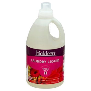 Biokleen Laundry Liquid He Citrus Essence 64 OZ [UNFI #0417683] T