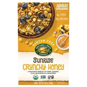 Natures Path Cereal Crunchy Honey 12/10.6 Z [UNFI #1543669] [ebt]