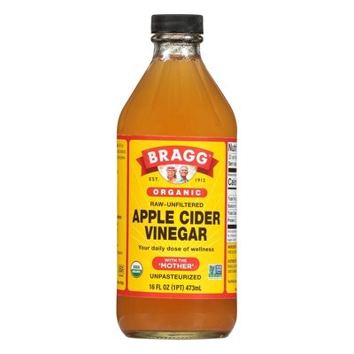 Bragg Apple Cider Vinegar Organic 12/16 OZ [UNFI #0725622] [ebt]