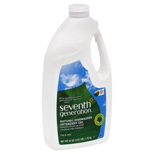 Seventh Generation Dishwasher Detergent Gel Natural Free & Clear 6/42 OZ [UNFI #0193557] T