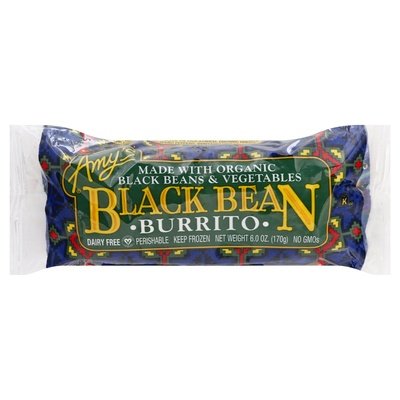 Amys Burrito Black Bean 12/6 OZ [UNFI #398388] [ebt]