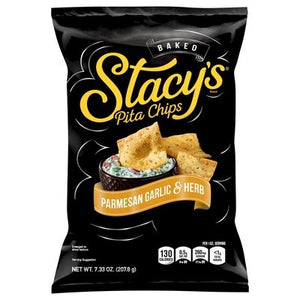 Stacys Pita Chips Parmesan Garlic & Herb Baked 12/7.33OZ [UNFI #1739655] [ebt]