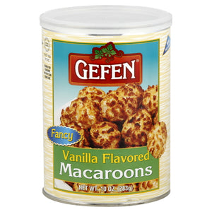 Gefen Macaroons Vanilla Flavored 12/10 OZ [UNFI #120410] [ebt]