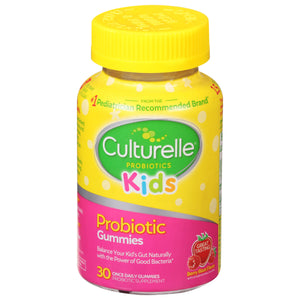 Culturelle Probiotic + Veggie Fiber Digestive & Immune Support Gummies Mixed Berry Flavor 3/30 CT [UNFI #2997187]