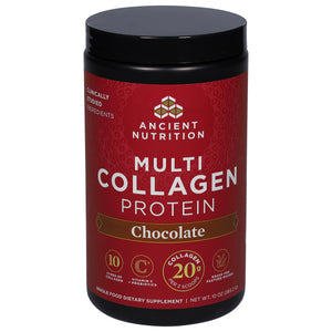 Ancient Nutrition Multi Collagen Protein Chocolate 10 OZ [UNFI #2709491]