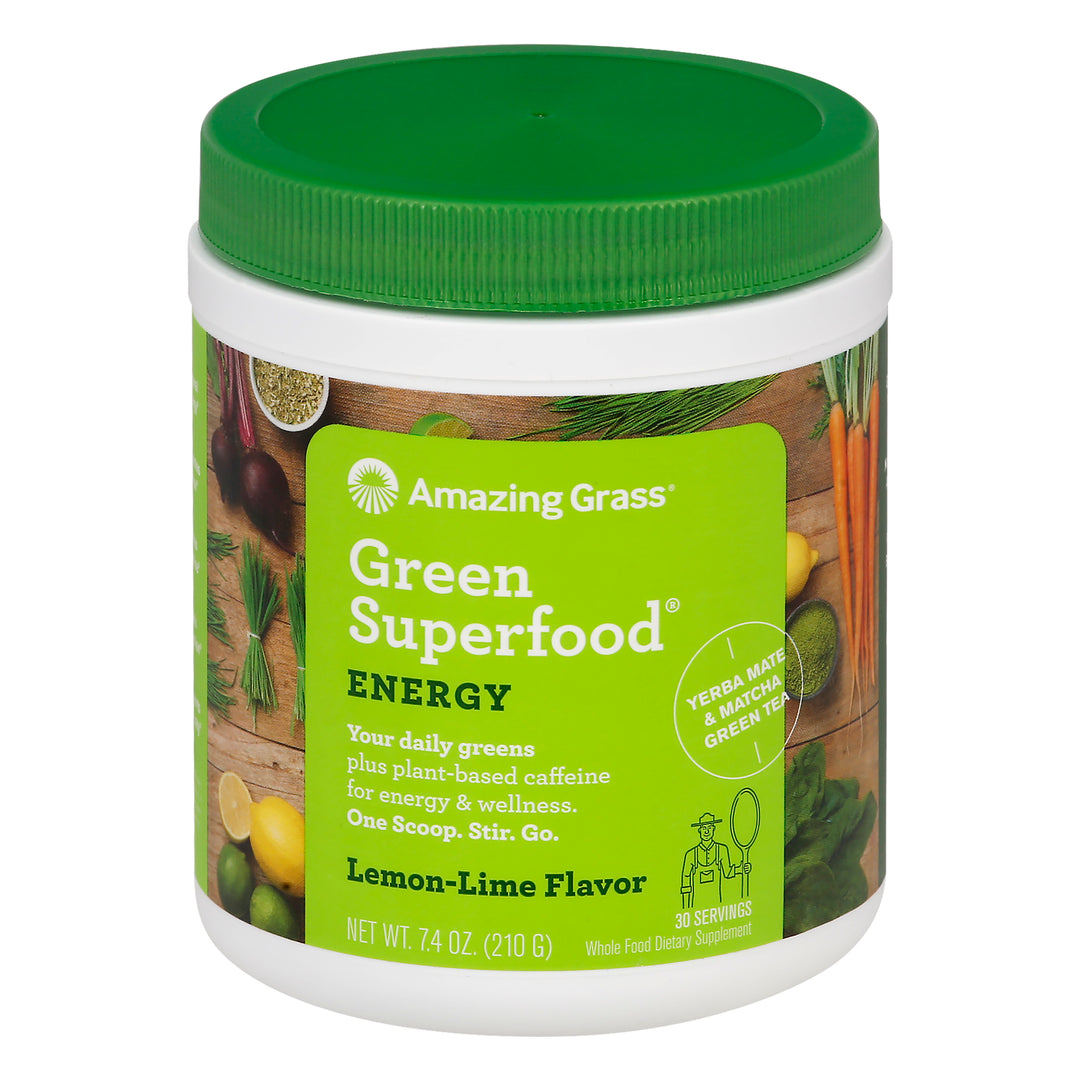 Amazing Grass Greens Blend Energy Lemon-Lime 7.4 OZ [UNFI #1632876]