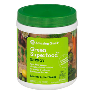 Amazing Grass Greens Blend Energy Lemon-Lime 7.4 OZ [UNFI #1632876]