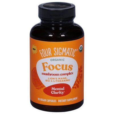 Four Sigmatic Mushroom Complex Organic Focus Mental Clarity Capsules 1/90 CT [UNFI #3011251]