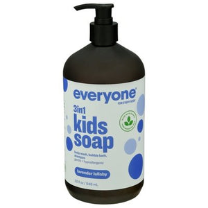 Everyone Kids Soap 3 In 1 Lavender Lullaby 1/32 OZ [UNFI #1176882] T