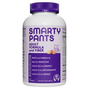 Smartypants Multivitamin Adult Complete And Fiber Gummies 180 Chew [UNFI #1238112]